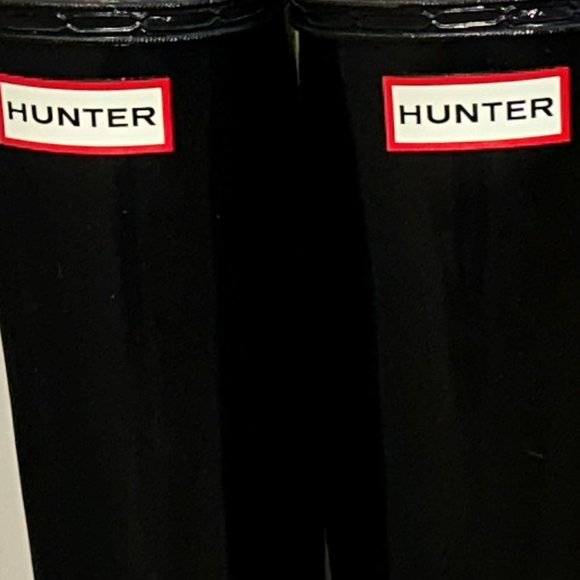 Hunter Original Tall Gloss Rain Boots NEW - Picture 9 of 12